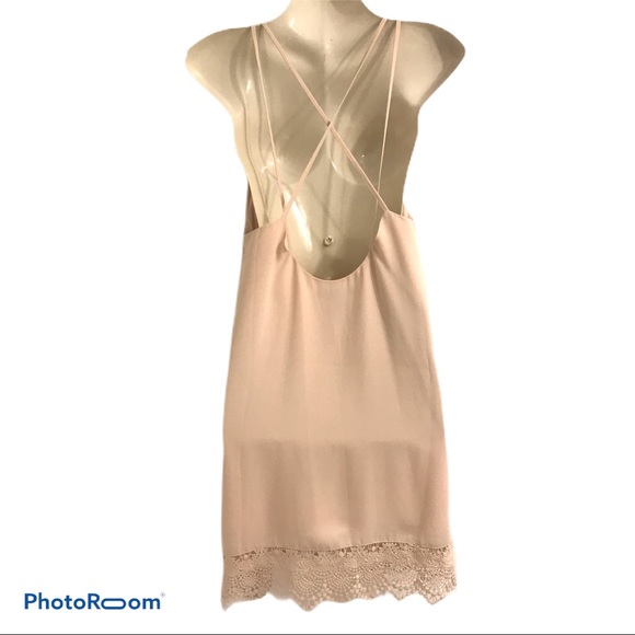 Forever 21 Nude Spaghetti Strap Slip Dress - Picture 2 of 9
